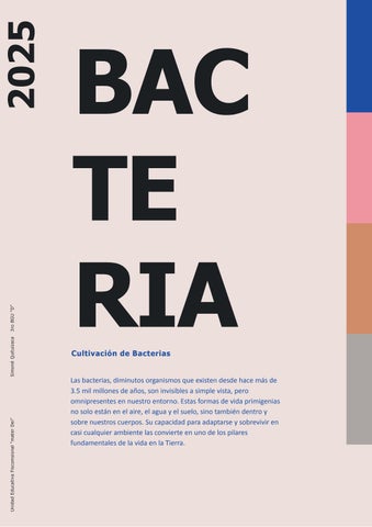 Revista digital "Bacterias"
