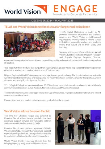 ENGAGE December 2024 - January 205