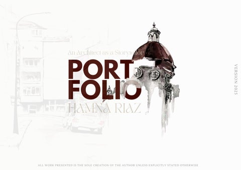Hamna Riaz Portfolio by hamna.riaz11 - Issuu