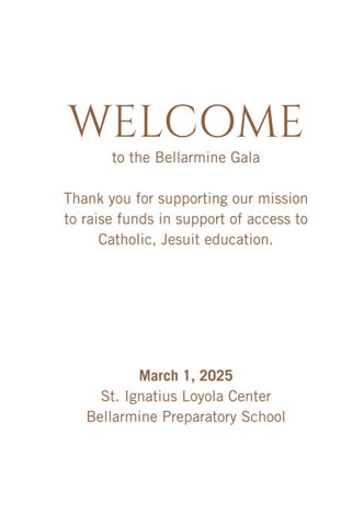 Craig Coovert 2025 Bellarmine Gala 灯饰目录 第 3 页