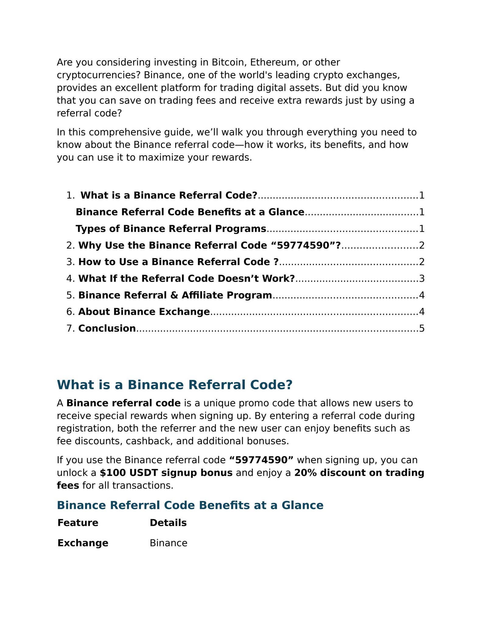 Binance Referral Code & Get $100 Bonus & 20% Off Fees 2025 by Balvan  Balasubramanian - Issuu