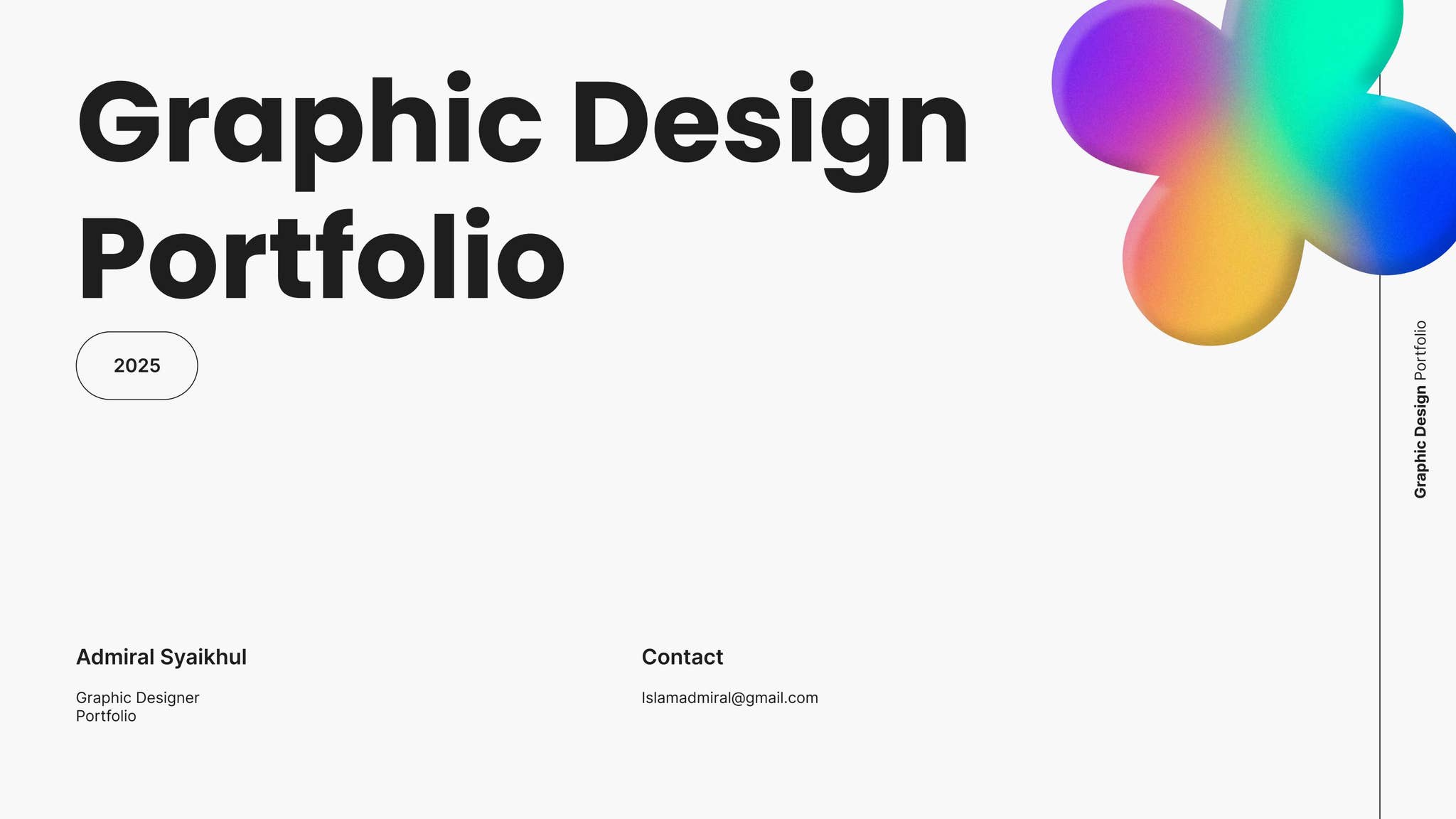 Graphic Design Portfolio 2025 by Admiral Sya - Issuu