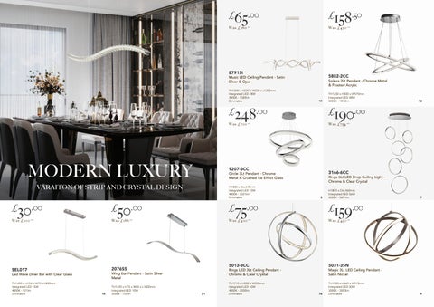 Searchlight Electric Ltd. 灯饰目录 · 2025 春季 Offer 第 12 页
