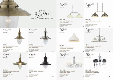 Searchlight Electric Ltd. 灯饰目录 · 2025 春季 Offer 第 21 页