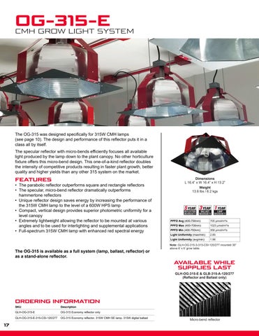 Barron Lighting Group Growlite Product 灯饰目录 第 20 页