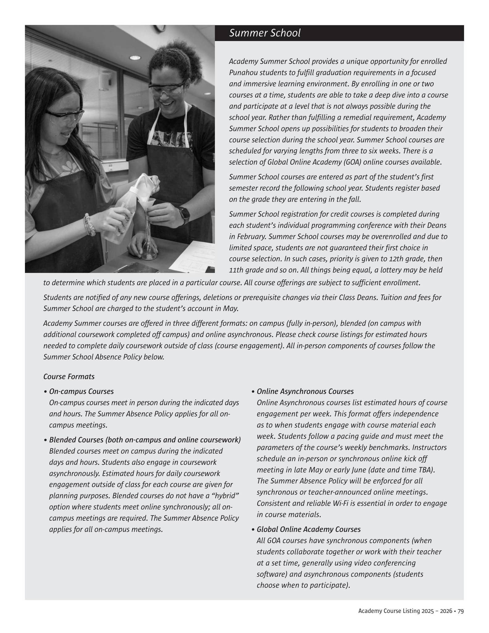 2025 2026 Academy Course Listing by Punahou School Issuu