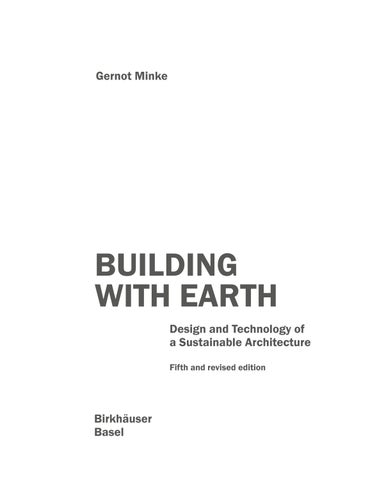 Building with Earth. Fifth and revised 版 第 3 页
