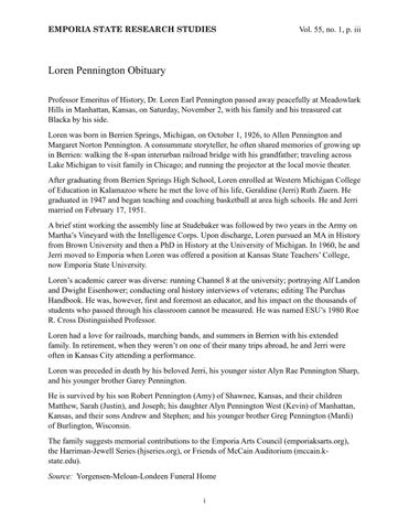 Emporia State Research Studies 第 55, Iss. 1 - February 2025 第 4 页