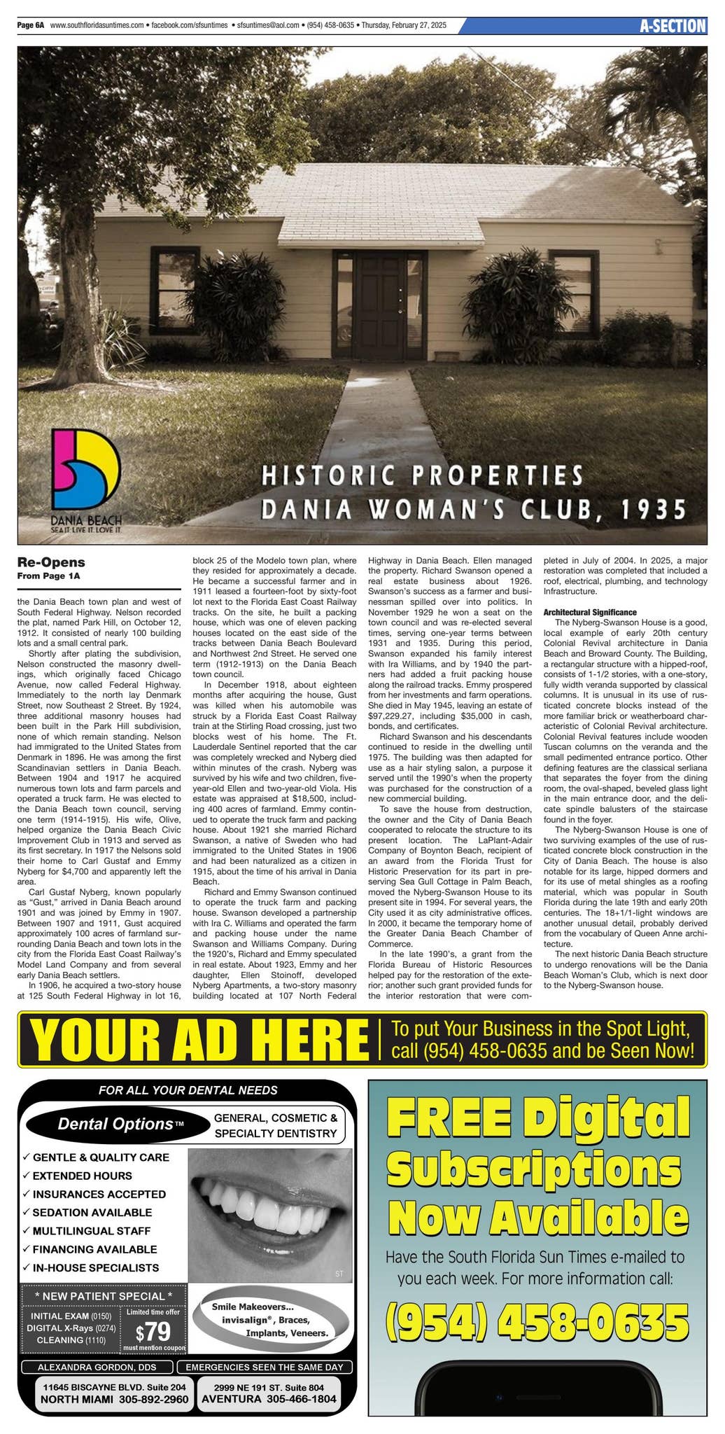Sun Times Issue 02 27 25 By The South Florida Sun Times The Aventura