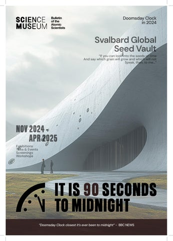 It is 90 Seconds to Midnight