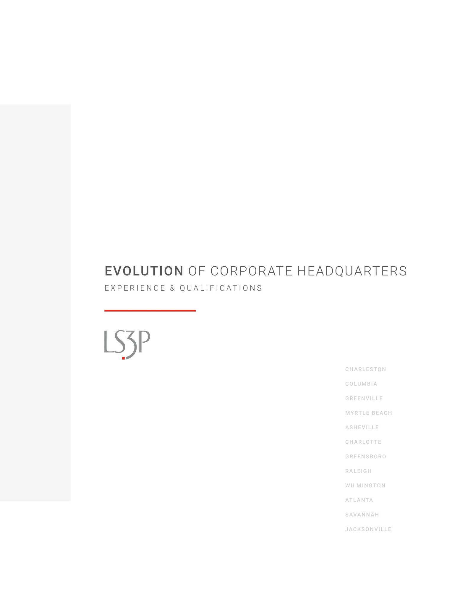 LS3P Workplace Headquarters Infopacket by LS3P - Issuu