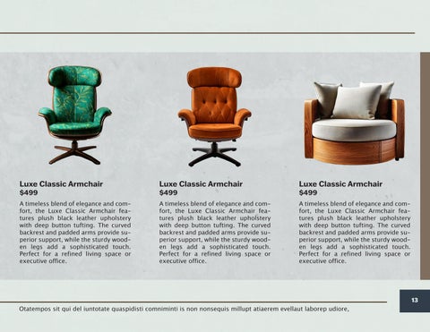 A5 - 家具目录 Chairs 第 13 页