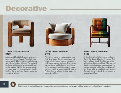 A5 - 家具目录 Chairs 第 16 页
