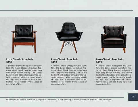 A5 - 家具目录 Chairs 第 5 页