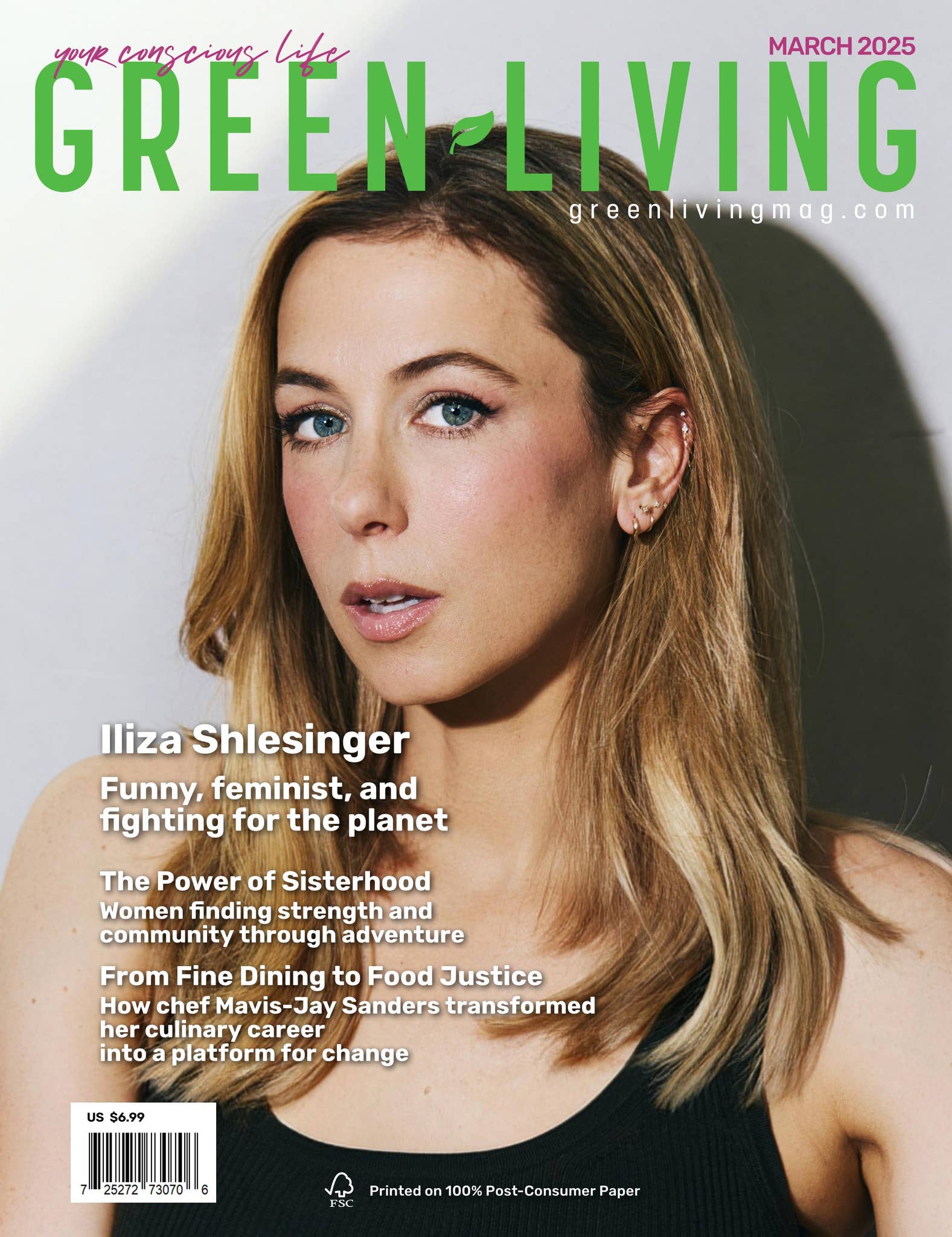 Curated visual reference: Picture Idea: Green Living Magazine March 2025 Women S Issue Preview By