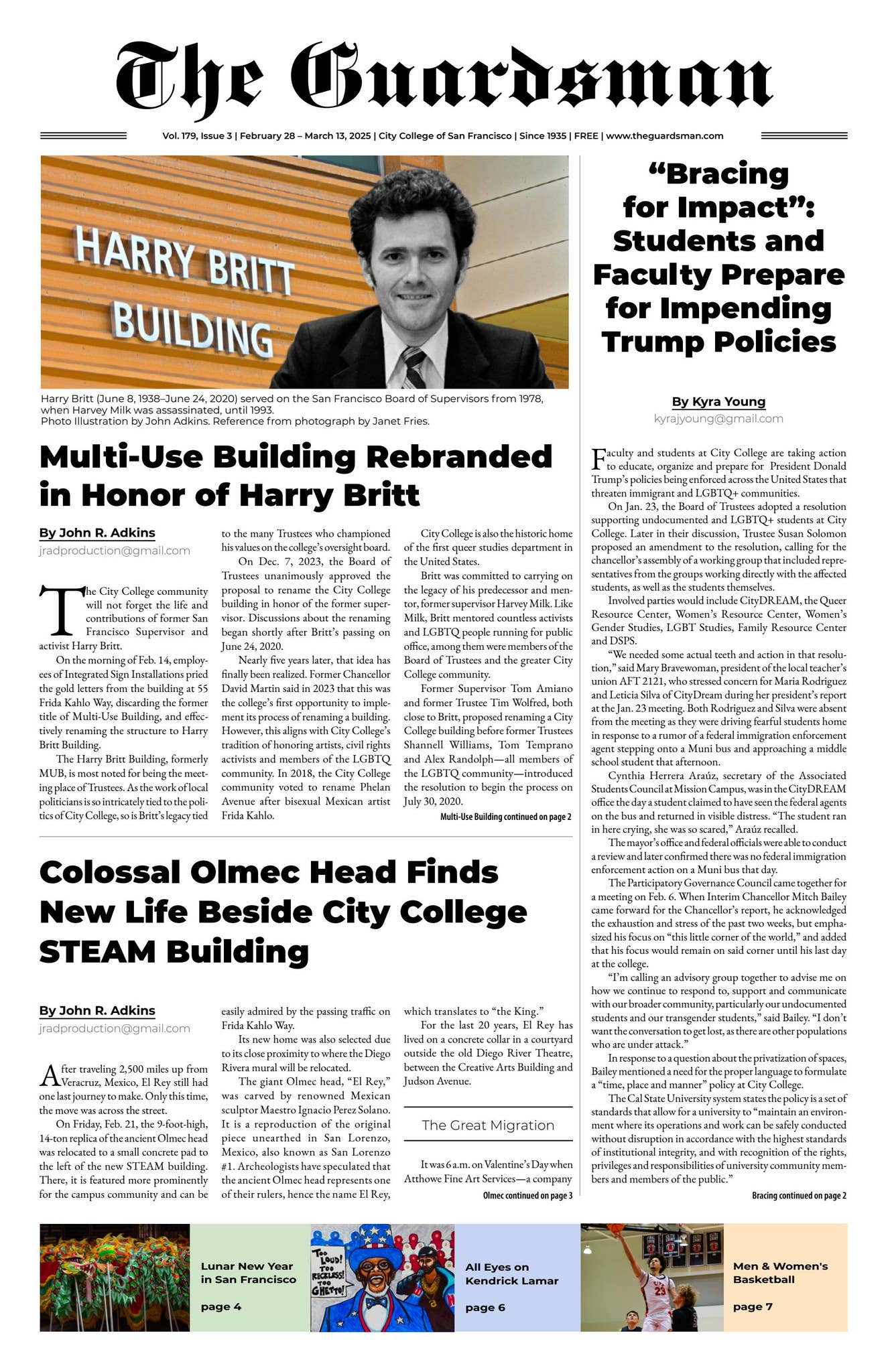 The Guardsman, Vol 179 Issue 3, City College of San Francisco by The  Guardsman - Issuu