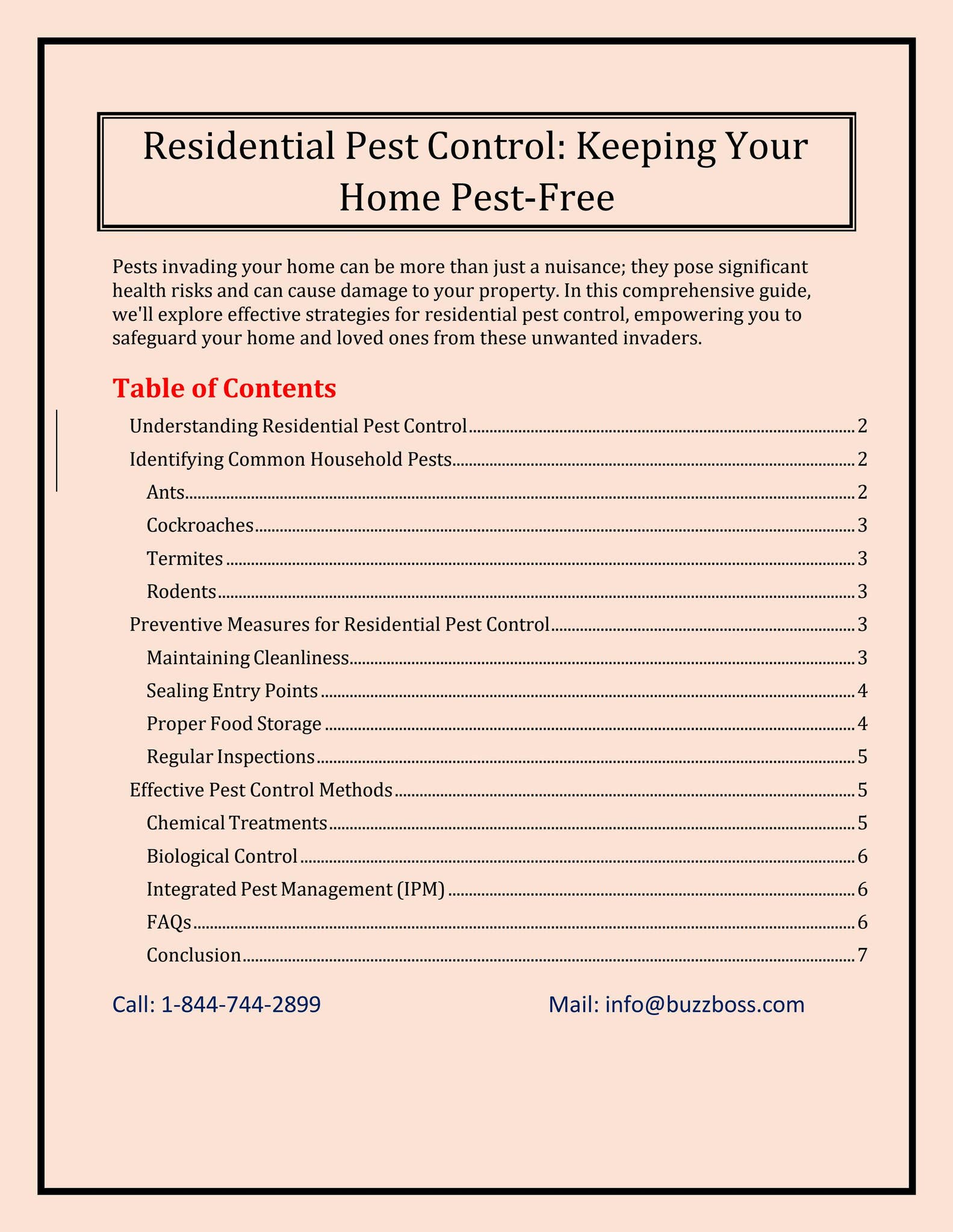 Residential Pest Control by Web Cures Digital - Issuu