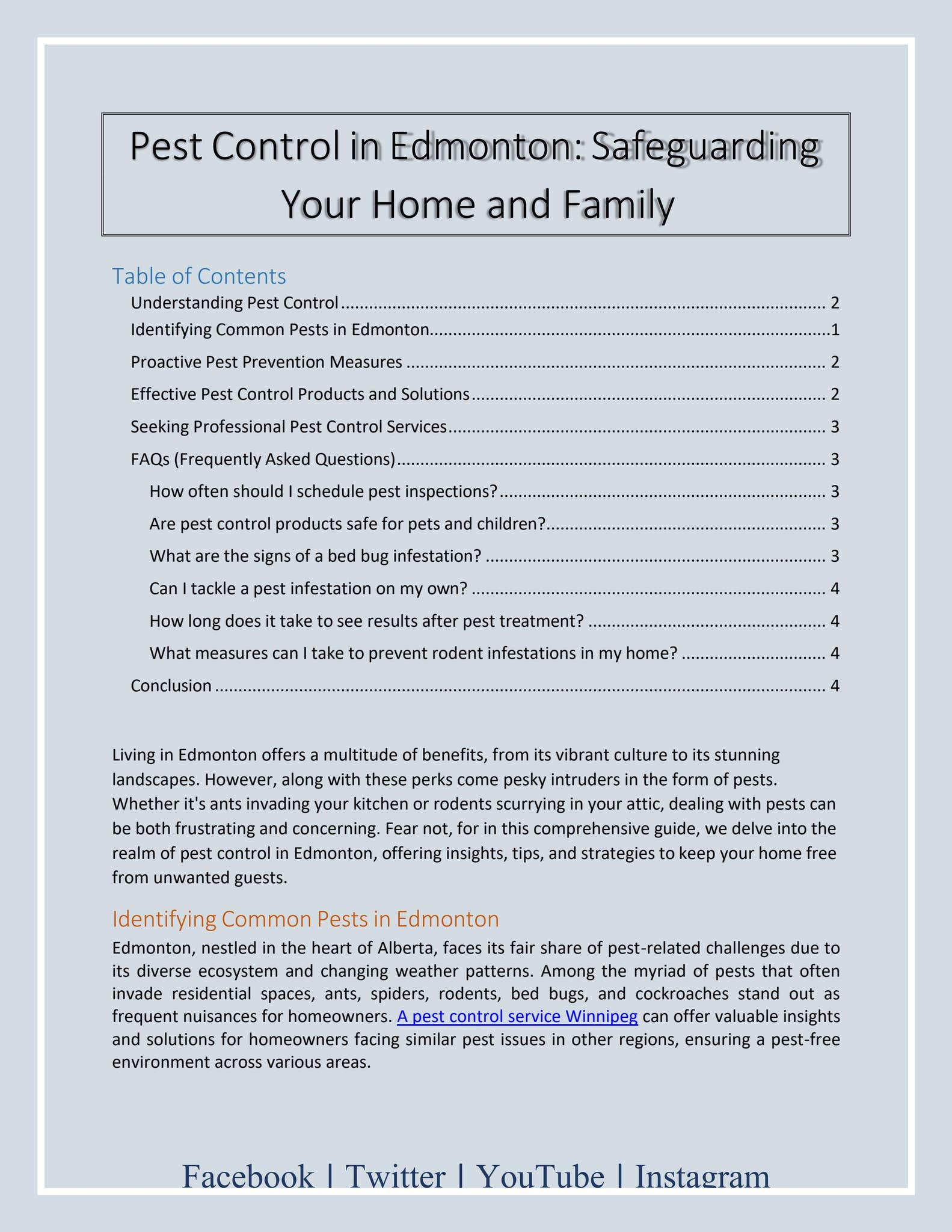 Pest Control Safeguarding Your Home and Family by Web Cures Digtal - Issuu