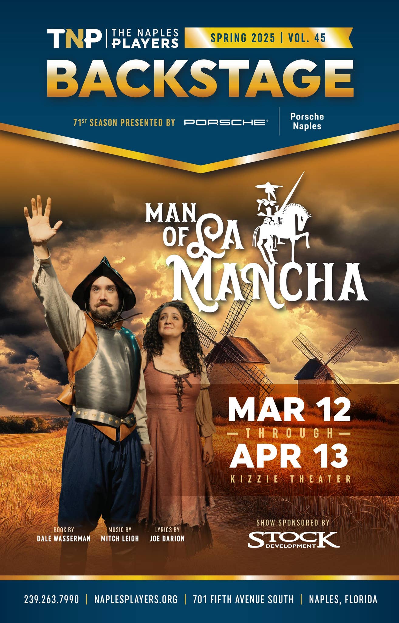 TNP Backstage: Man of La Mancha by The Naples Players - Issuu, image size:1314x2048