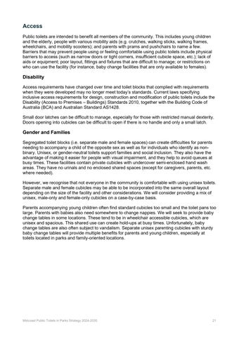 MidCoast Public Toilets in Parks Strategy 第 22 页