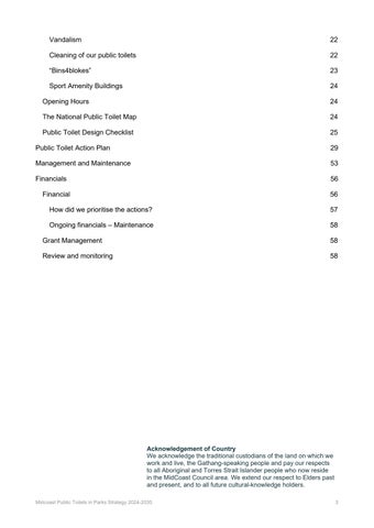MidCoast Public Toilets in Parks Strategy 第 4 页