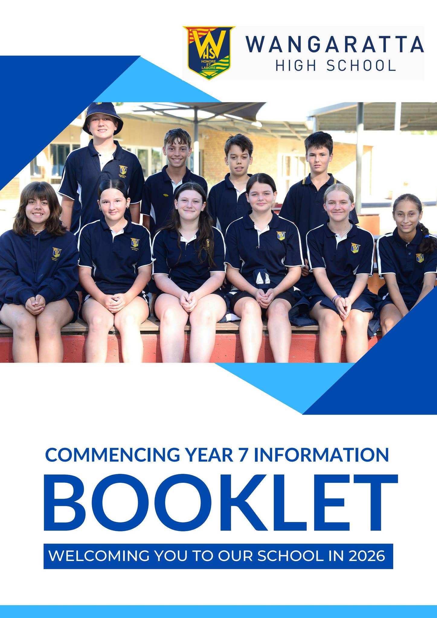 2026 Year 7 Information Booklet by Wangaratta High School - Issuu