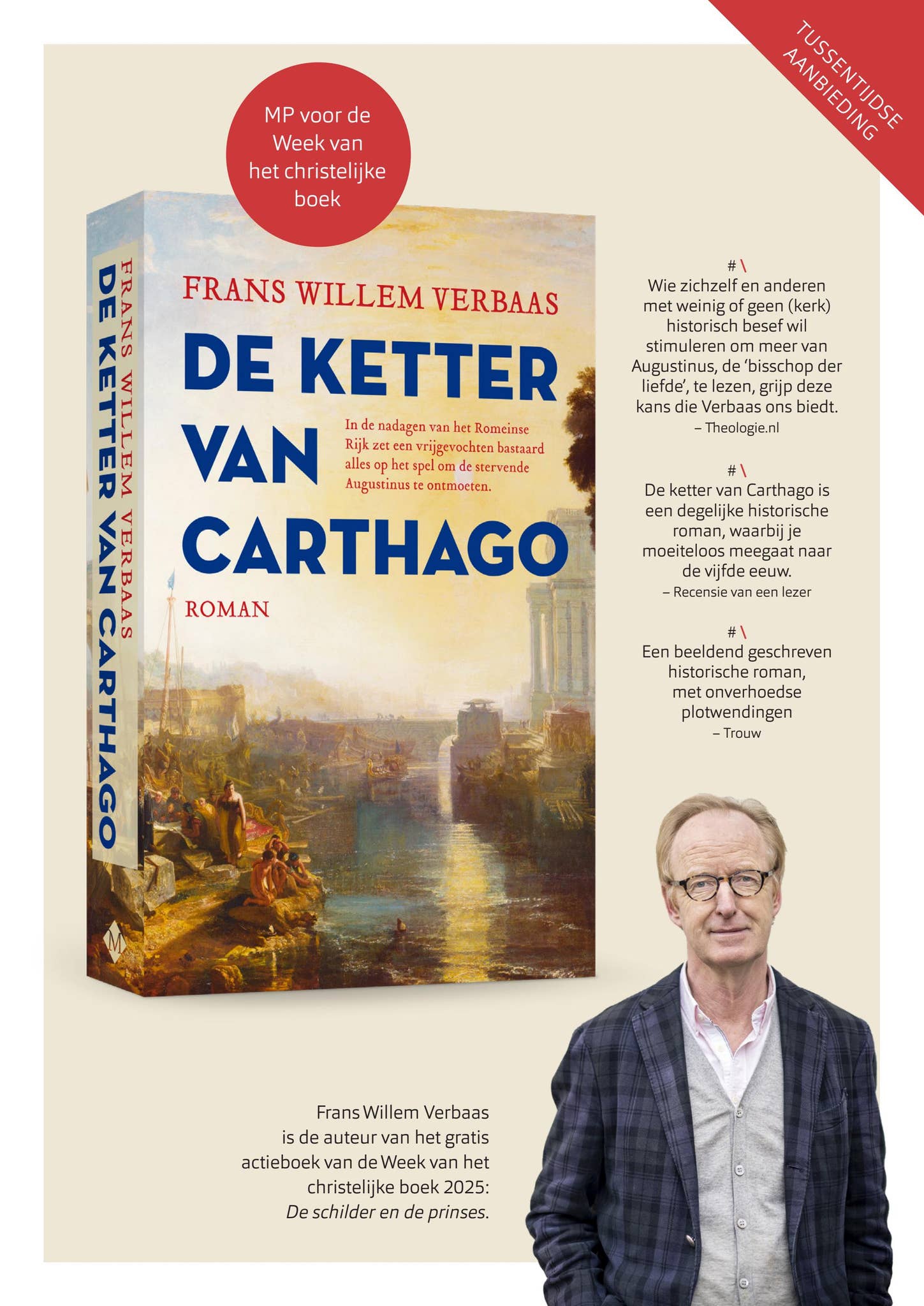 Verbaas Frans Willem Verbaas - De ketter van Carthago by Veen Bosch & Keuning ...