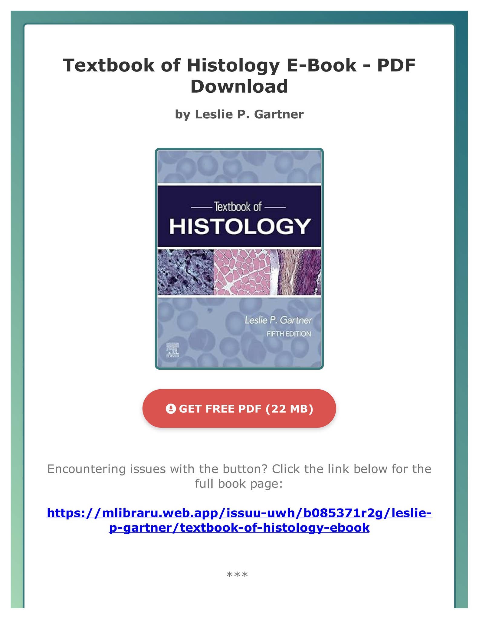 洋書 A Textbook of HISTOLOGY Textbook of Histology: 9780323672726: Medicine & Health