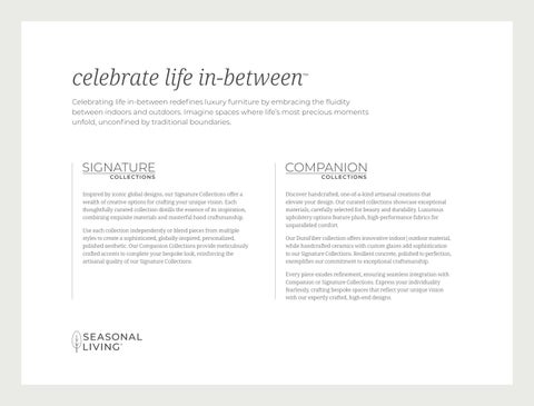 Seasonal Living 2025 家具型录 第 3 页