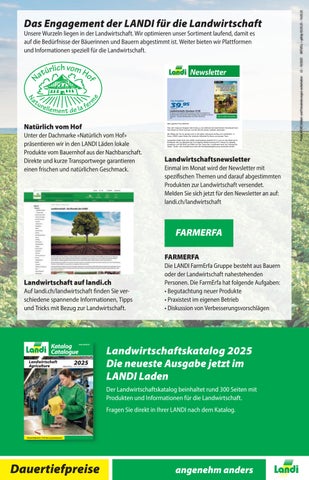 Hof und Stall LANDI 法文 ühling 2025 第 20 页