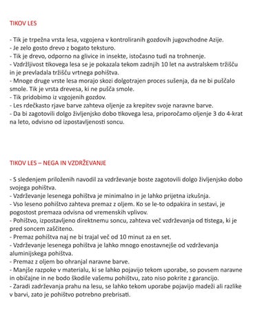 Navodila za uporabo - vrtno pohištvo 第 12 页