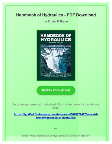 Ebook Handbook of Hydraulic Resistance by I.E. Idelchik