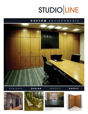 StudioLine Workplace Environments 灯饰目录 · 定制 Environments 第 15 页