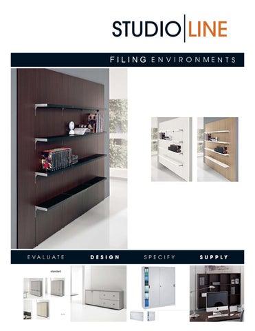 StudioLine Workplace Environments 灯饰目录 · Filing Environments 第 10 页