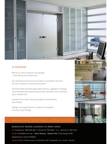 StudioLine Workplace Environments 灯饰目录 · Filing Environments 第 12 页