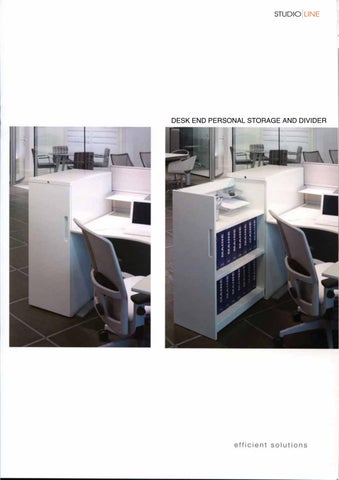 StudioLine Workplace Environments 灯饰目录 · Filing Environments 第 8 页