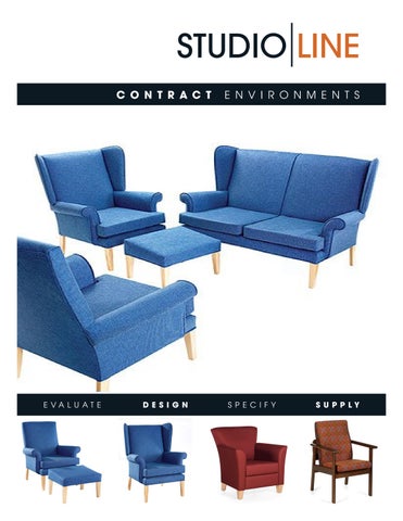StudioLine Workplace Environments 家具目录 · Healthcare Environments 家具 and 坐具 第 10 页