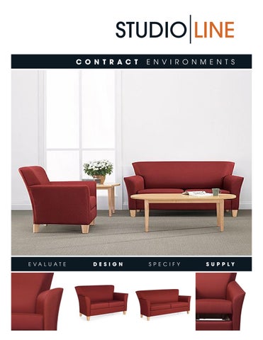 StudioLine Workplace Environments 家具目录 · Healthcare Environments 家具 and 坐具 第 11 页