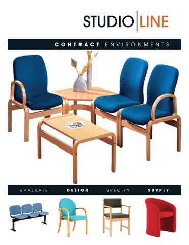 StudioLine Workplace Environments 家具目录 · Healthcare Environments 家具 and 坐具 第 15 页