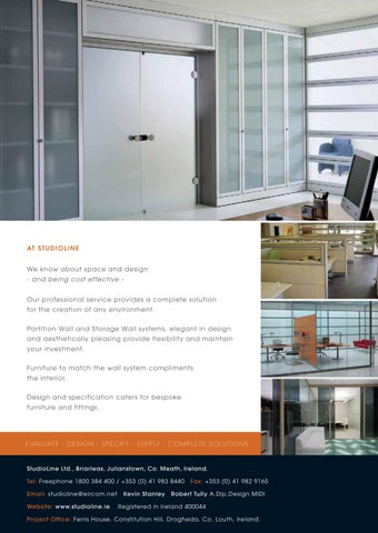 StudioLine Workplace Environments 灯饰目录 · 办公 Environments 第 5 页