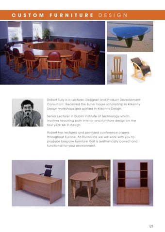 StudioLine Workplace Environments 灯饰目录 · Services Screen 第 24 页