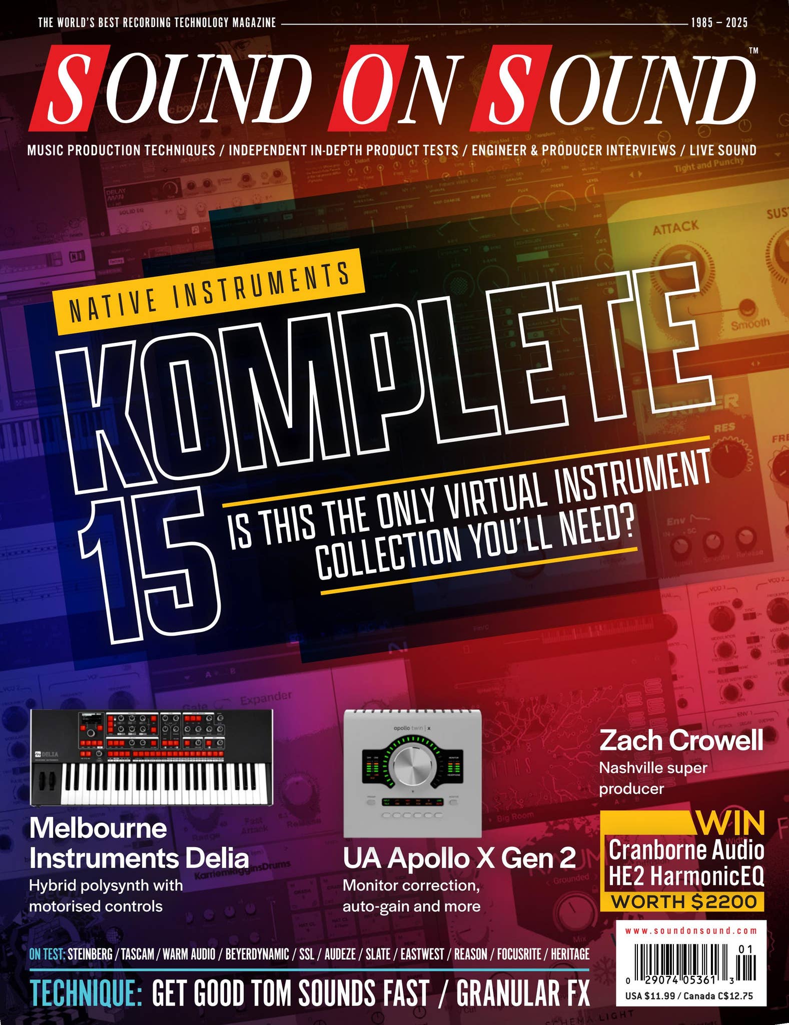 SOUND ON SOUND [USA] January 2025 by soundonsoundmag - Issuu
