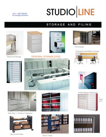 StudioLine Workplace Environments 灯饰目录 · 收纳 Environments 第 3 页