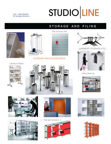 StudioLine Workplace Environments 灯饰目录 · 收纳 Environments 第 6 页