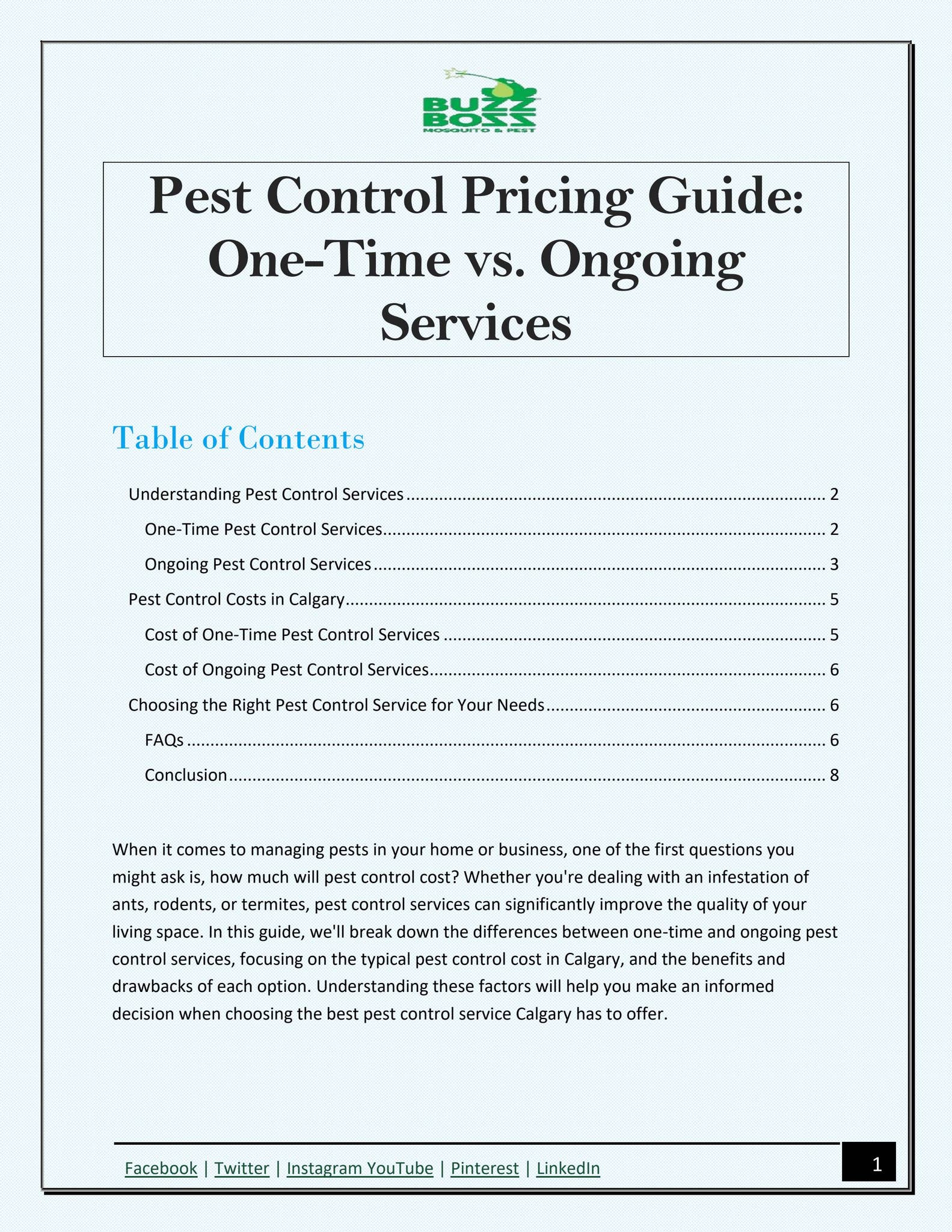 Pest Control Pricing Guide by Web Cures Digital - Issuu