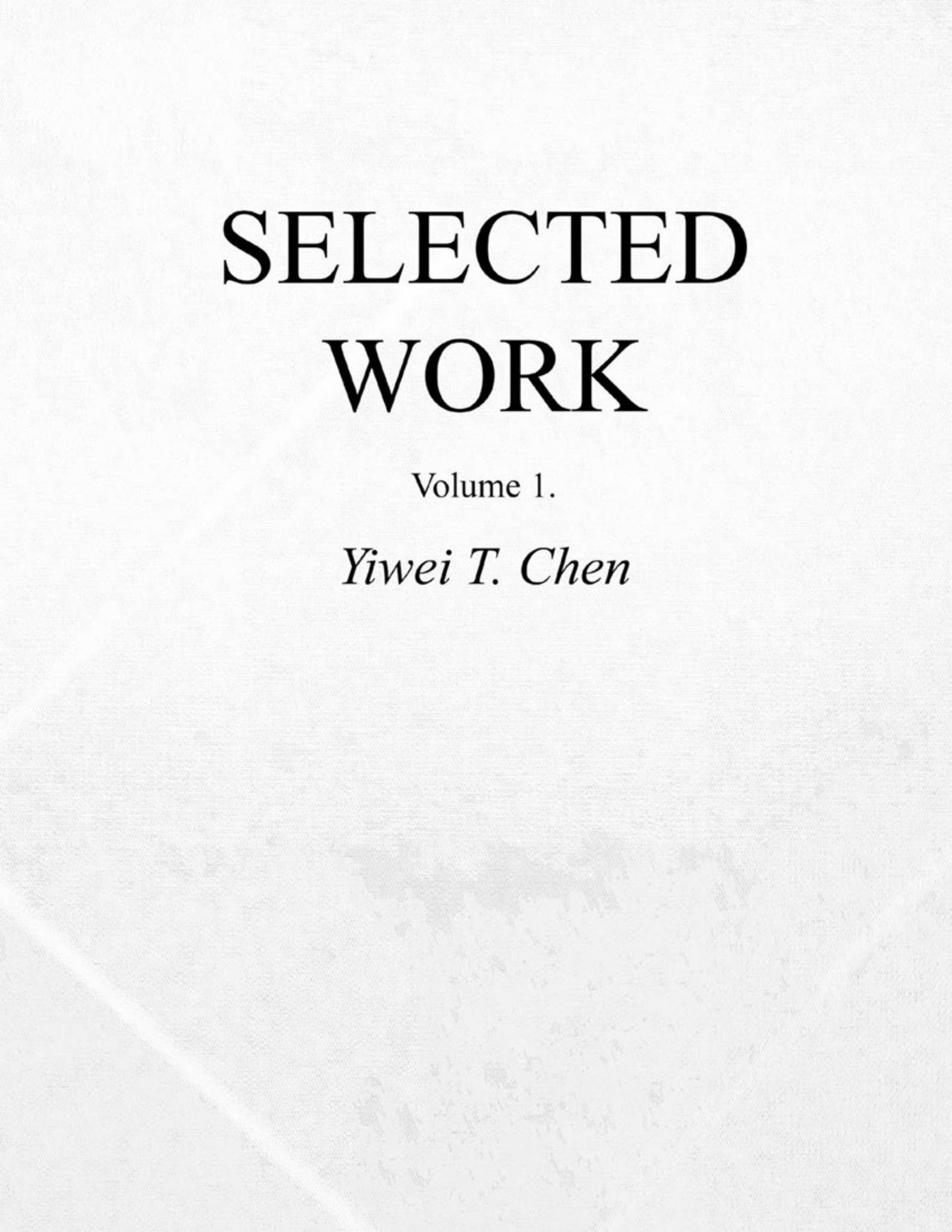 Selected Work Data science + Architecture by Tim Chen - Issuu