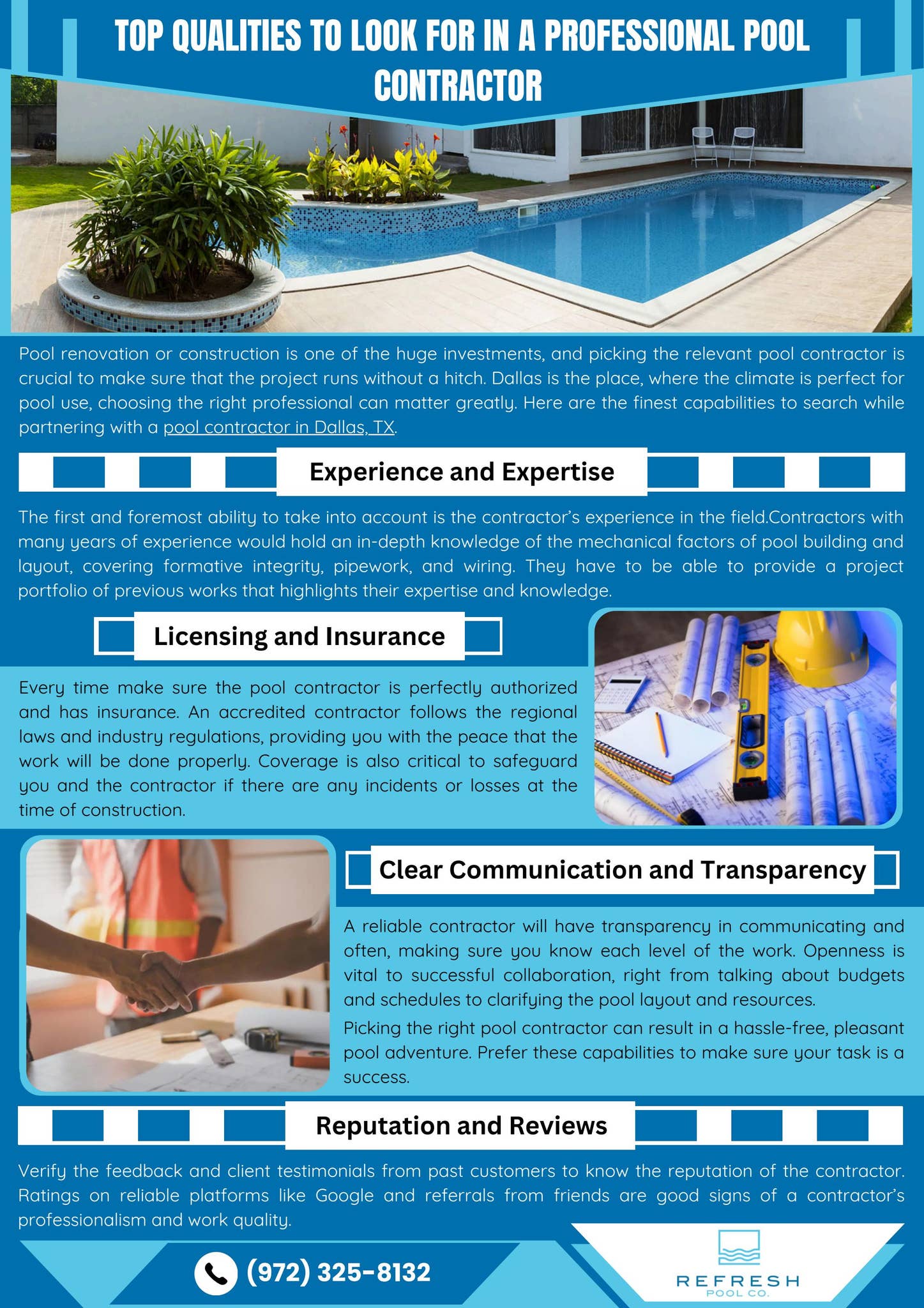 Professional Pool Contractor Services by Refresh Pool Company - Issuu