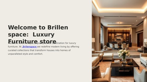 Brillen | The Ultimate Luxury Furniture Store