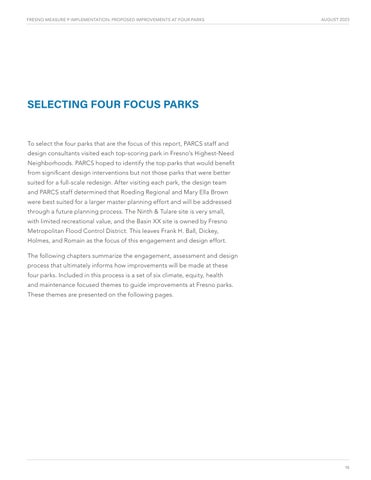 Fresno Measure P - Four Parks Report 第 15 页