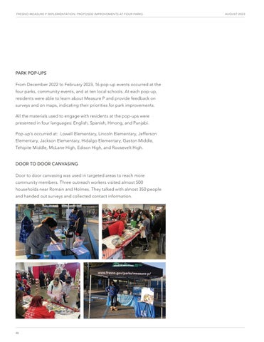Fresno Measure P - Four Parks Report 第 20 页